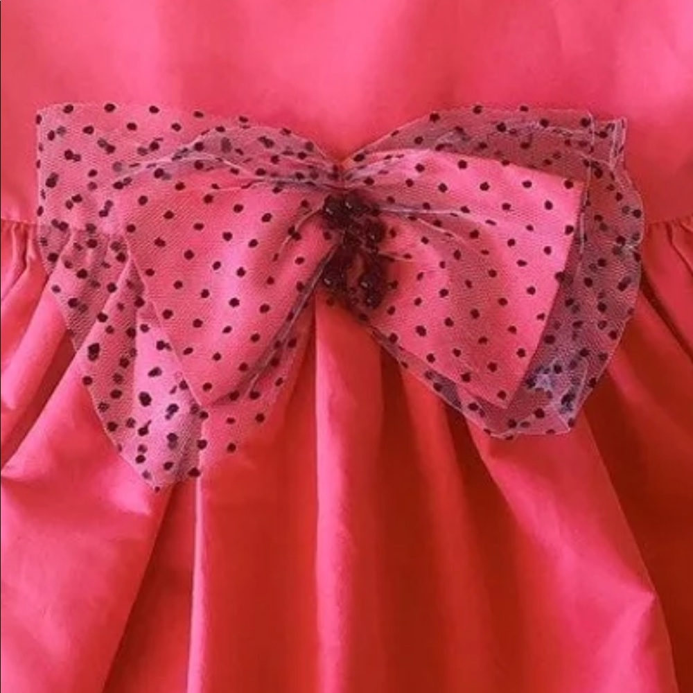 Girls Hi Lo dress Size 10 Tulle & Bow
